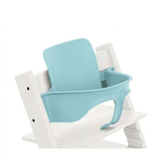 Stoelverkleiner Stokke Tripp Trapp – Babyset - Rugleuning & Beugel – Babyblauw van Merkloos