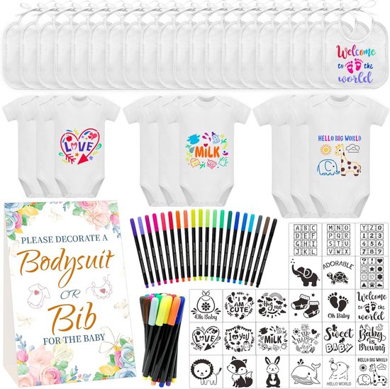 Stof Marker Sjabloon Set voor Pasgeborenen en Baby Cadeau