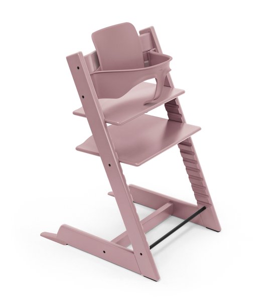 Stokke Bundel Tripp Trapp-kinderstoel Heather Mauve - Babyset Heather Mauve van Merkloos