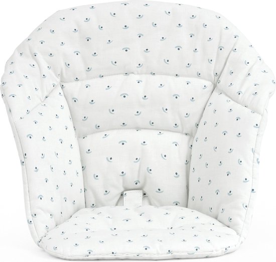 Stokke Clikk kussen, Blueberry Boat - Compatibel met de Stokke Clikk kinderstoel - Biedt ondersteuning voor baby's - Omkeerbaar en machinewasbaar - Geschikt voor kinderen van 6-36 maanden van Merkloos