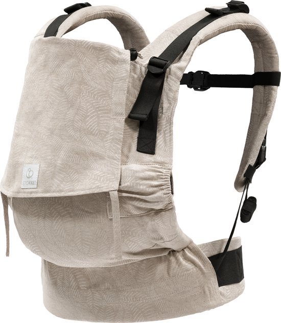 Stokke Limas Carrier Flex, Floral Beige - 2023-versie (OCS) - Babydrager met volledige gesp - Drie draagopties - Veilig voor baby's van 1 maand/4 kg tot 20 kg van Stokke