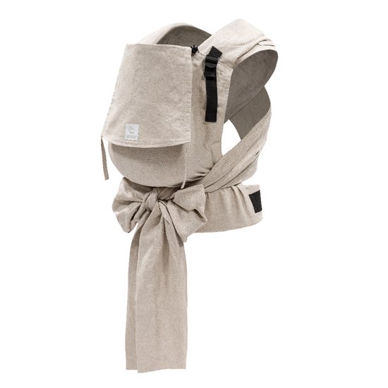 Stokke Limas Carrier Plus, Floral Beige - Versie 2023 (OCS) - Babydrager met halve gesp - Drie draagopties - Veilig voor baby's van 1 maand/4 kg tot 18 kg van Stokke