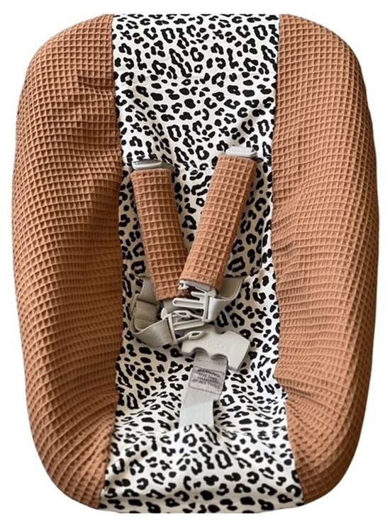 Stokke newborn hoes camel wit panter van Stokke
