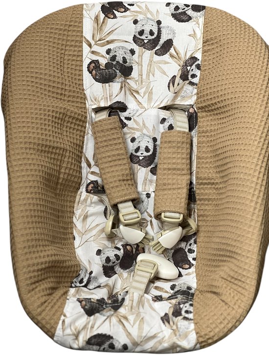 Stokke newborn hoes cognac panda van Stokke