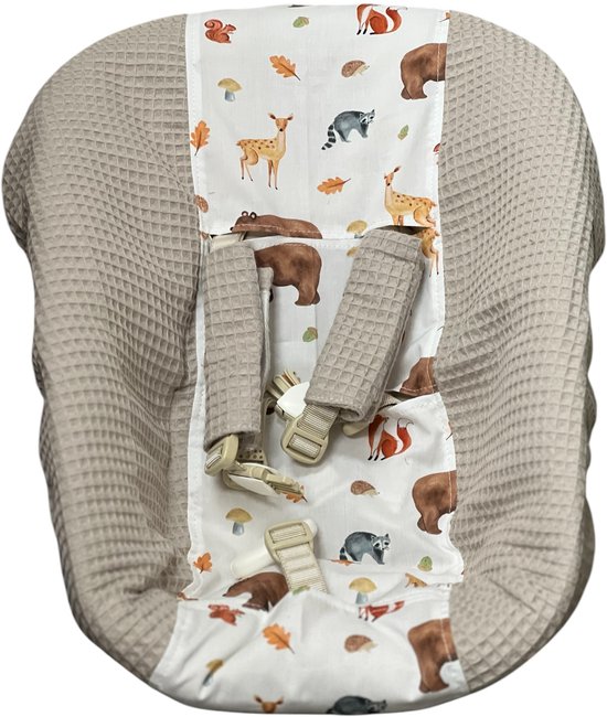 Stokke newborn hoes ecru zand taupe kleur animal forest van Stokke