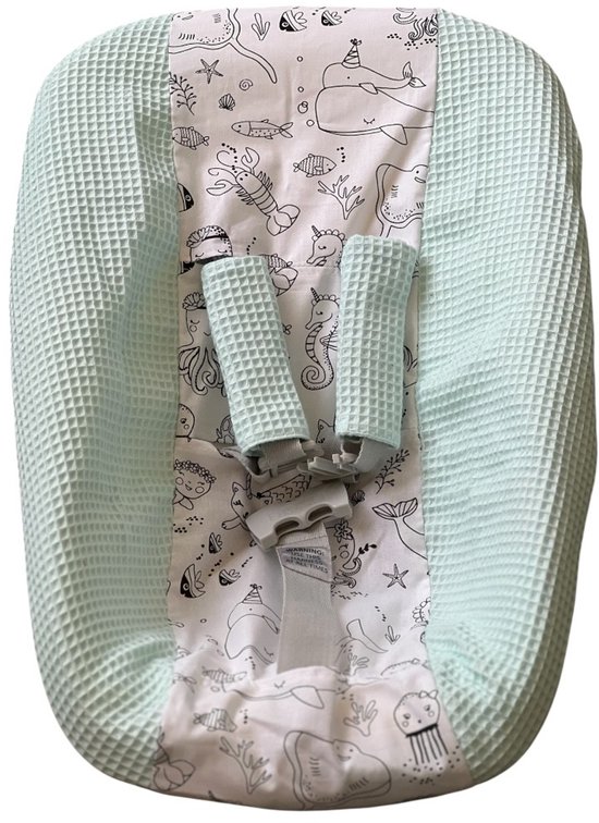 Stokke newborn hoes mint groen zeeleven van Stokke
