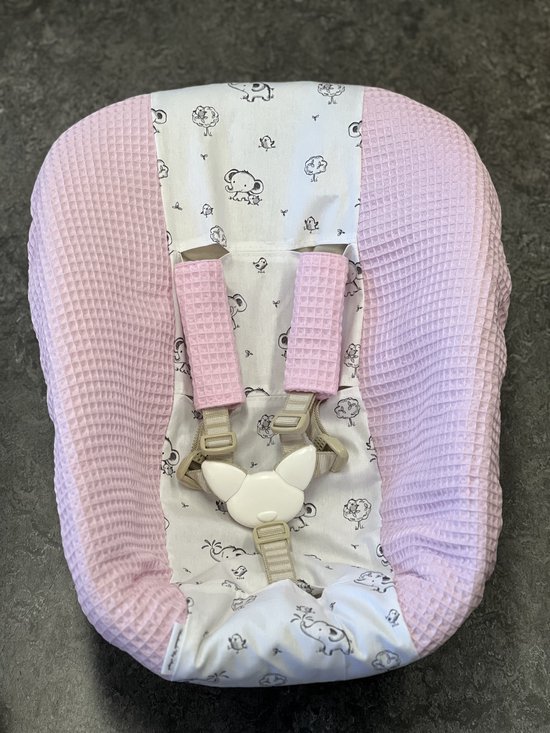 Stokke newborn hoes olifantjes roze van Stokke