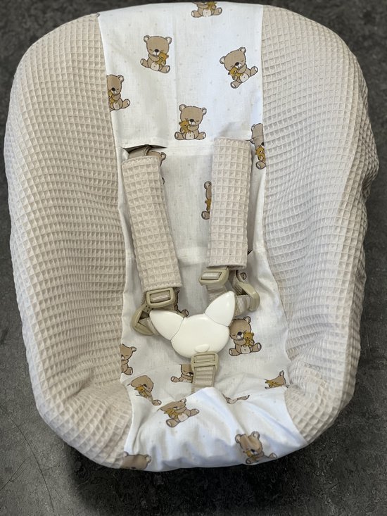 stokke newborn hoes teddy beer zand ecru van Stokke