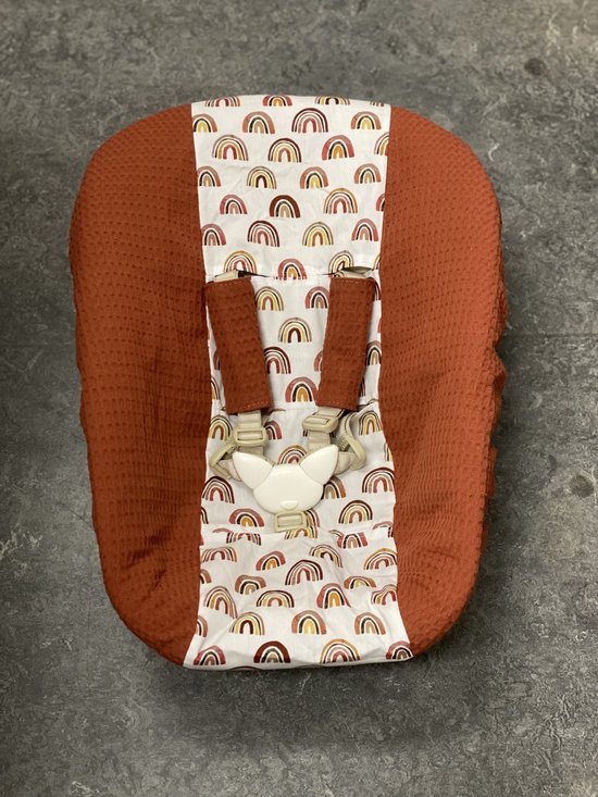 stokke newborn hoes Tripp Trapp koper brique roest regenboog