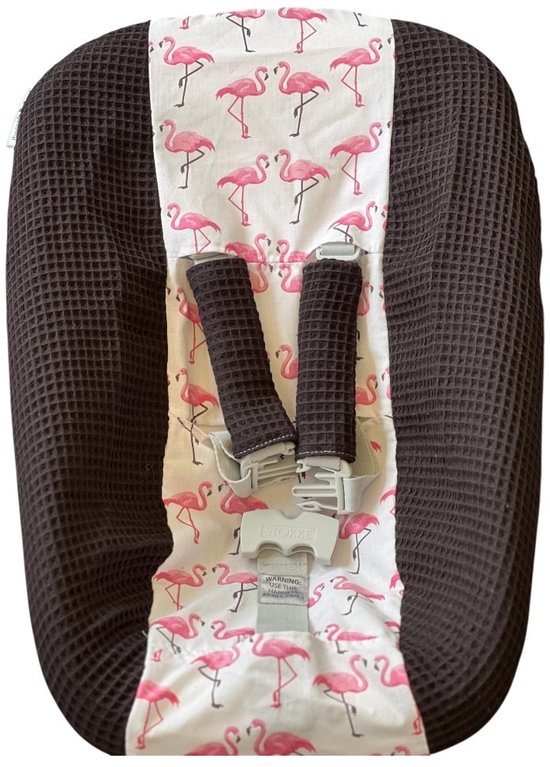 Stokke newborn hoes zwart flamingo van Stokke