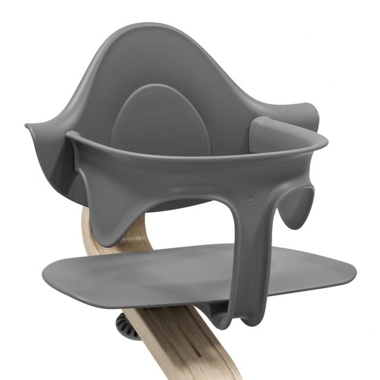 Stokke Nomi Babyset, Grijs - Biedt zij- en rugsteun als je baby leert zitten - Past bij alle Nomi-stoelen van Merkloos