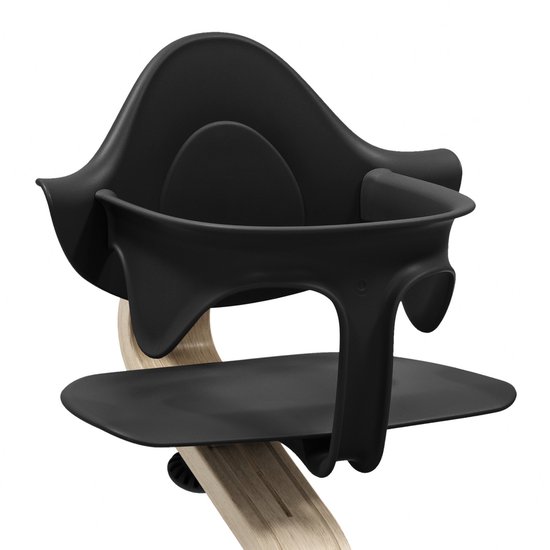 Stokke Nomi Babyset, Zwart - Biedt zij- en rugsteun als je baby leert zitten - Past bij alle Nomi-stoelen van Stokke