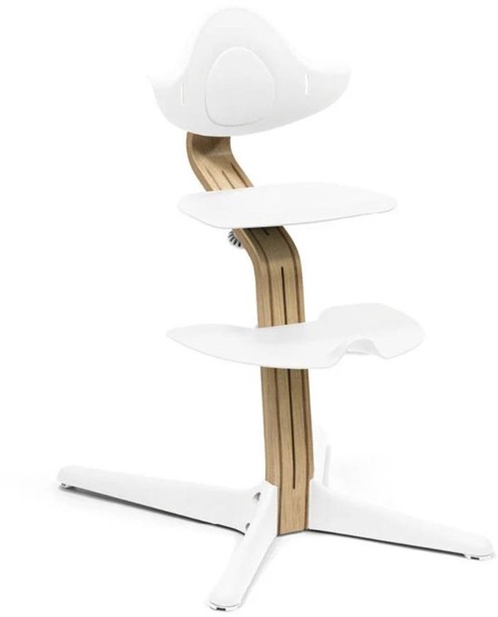 Stokke® Nomi® Kinderstoel - Oak - White van Merkloos