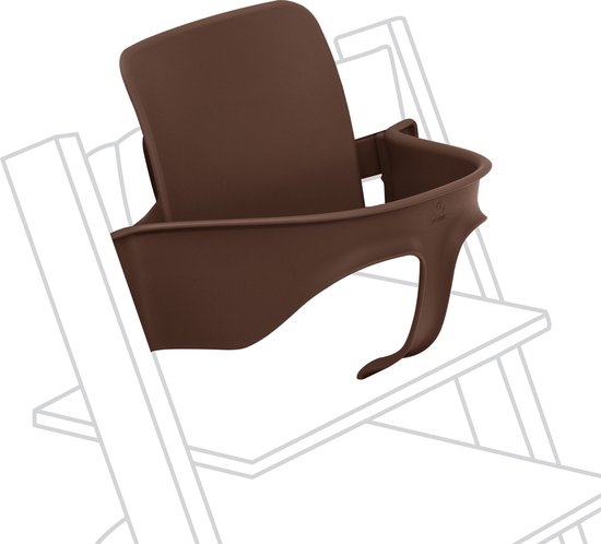 Stokke Tripp Trapp Baby Set2, Warm Brown - Leeftijd 6-36 maanden - Verander de Tripp Trapp stoel in een comfortabele kinderstoel van Stokke