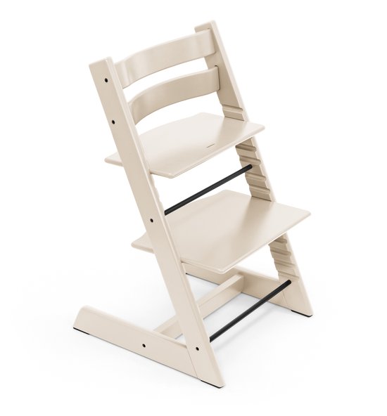 Stokke Tripp Trapp bundel Vanilla White | Babyset Vanilla White | Newborn Vanilla White/ Beige | Tray Vanilla White | Kussenset Beige