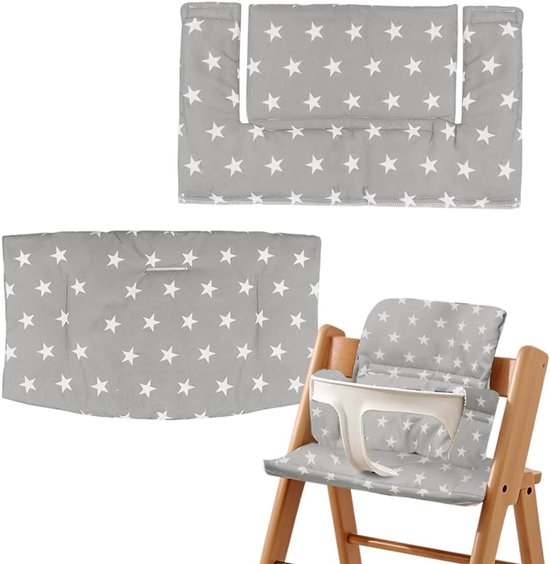 Stokke Tripp Trapp Kinderstoel - 2-Piece Waterproof Kussen - Verwijderbaar Zacht Zitkussen voor Baby's - Gemakkelijk te Reinigen van Merkloos