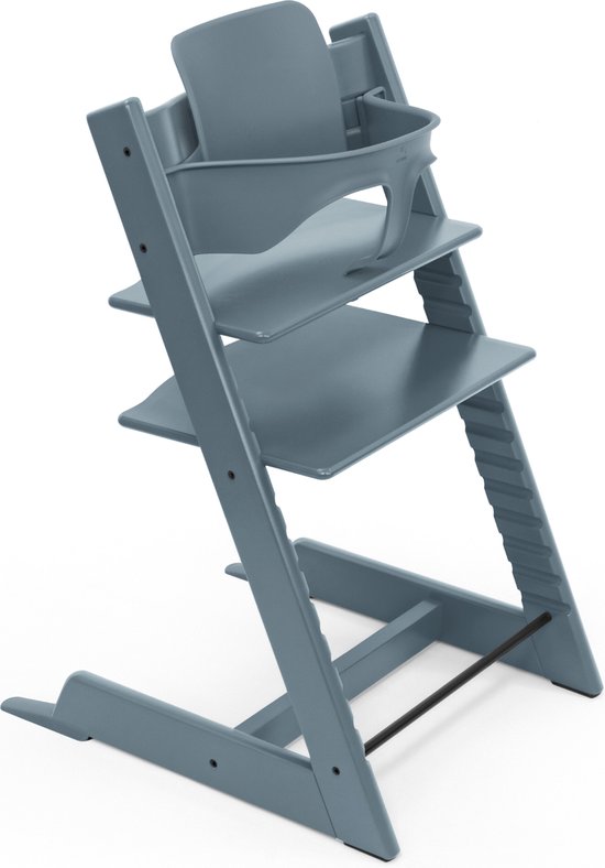 Stokke Tripp Trapp Kinderstoel met Babyset - Fjord Blue van Stokke