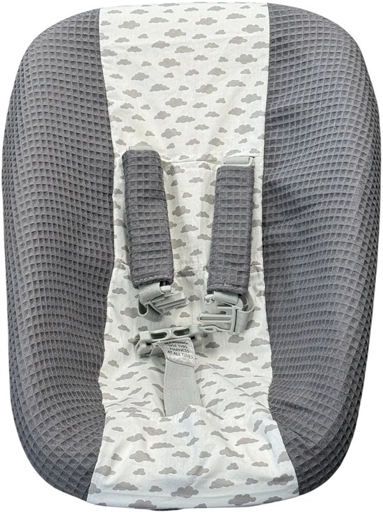 Stokke Tripp Trapp Newborn hoes antraciet wolkjes