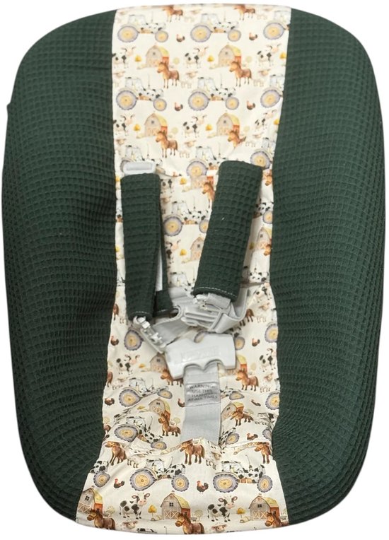 Stokke Tripp Trapp Newborn hoes donker groen boerderij van Merkloos