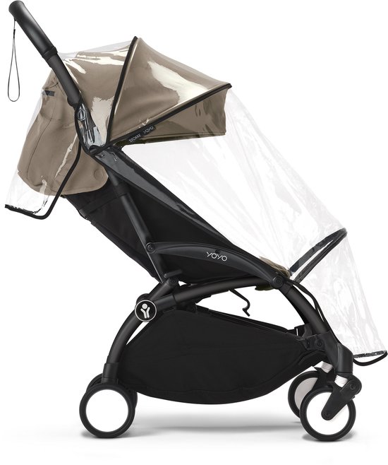 Stokke YOYO 6+ regenhoes - Waterdicht ontwerp met PVC-vrije stof - Eenvoudig te installeren en op te bergen in de YOYO-kinderwagen van Merkloos