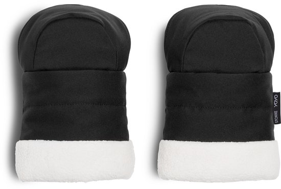 Stokke YOYO wanten - Sherpa-voering, waterafstotende stof - Gemakkelijk aan de YOYO-kinderwagen te bevestigen met klittenbandsluiting - Machinewasbaar op 30°C van Merkloos