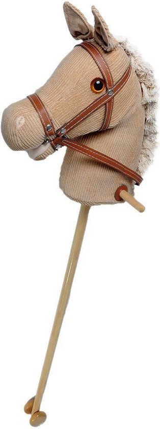 Stokpaardje corderoy verwisselbare batterij van $