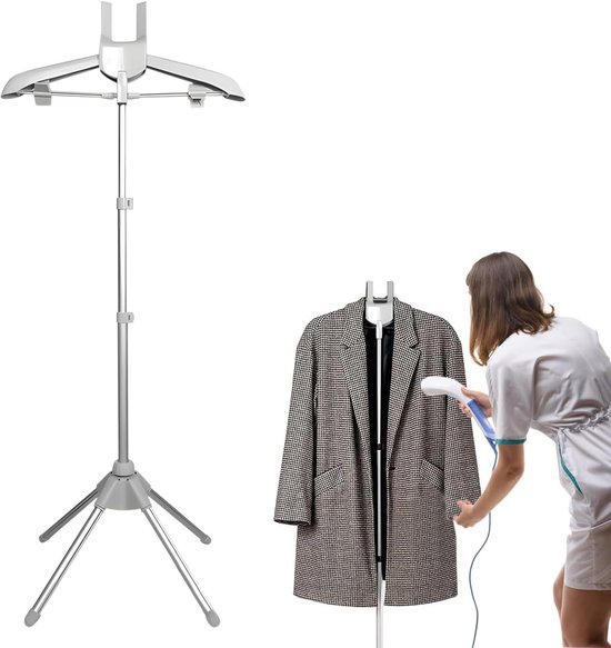 Stoomstrijkijzer, stoomstandaard, stoomstraightener, kledingrek, kledingrek voor stoomstrijken, strijken, kledingrek voor stoomstrijken van kleding, kleerhangers met stoom strijken