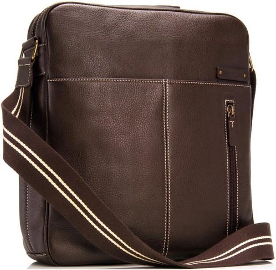 Storksak Luiertas Jamie 31x34x11cm - Bruin van Storksak