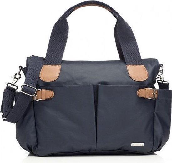 Storksak Luiertas Kay 28x37x12,5cm - Blauw van Storksak