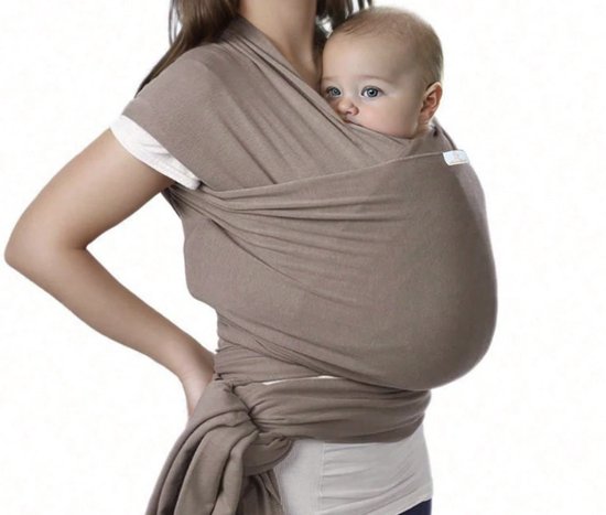 Stretch draagdoek baby