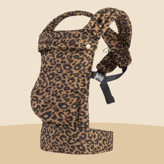 Studio Bloom Ergonomische Draagzak Baby Carrier Peuter - Panterprint van Merkloos