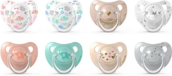 Suavinex CLASSIC LINE classic pacifier anatomical teat 6-18M 2 u van Merkloos