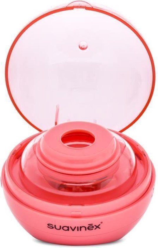 SUAVINEX Duccio UV-nomadische sterilisator voor lollies en spenen - rozenpoeder van Suavinex