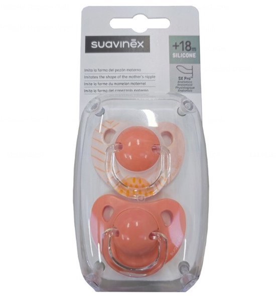 SUAVINEX Fopspeen Anatomische Siliconen Speen 18+ Maanden van Suavinex