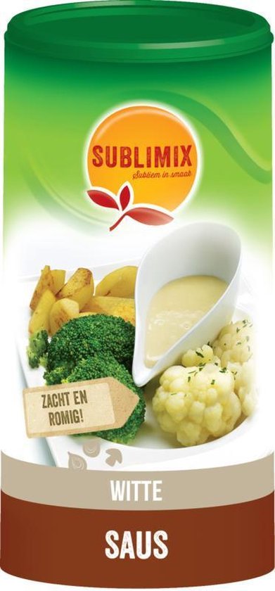 Sublimix Witte Saus Glutenvrij 240GR van Sublimix