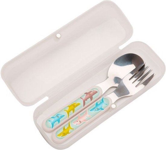 Sugar Booger - Bestekset Smiley Shark van Ore Originals