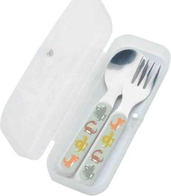 SugarBooger bestekset Baby Dinosaur van SugarBooger