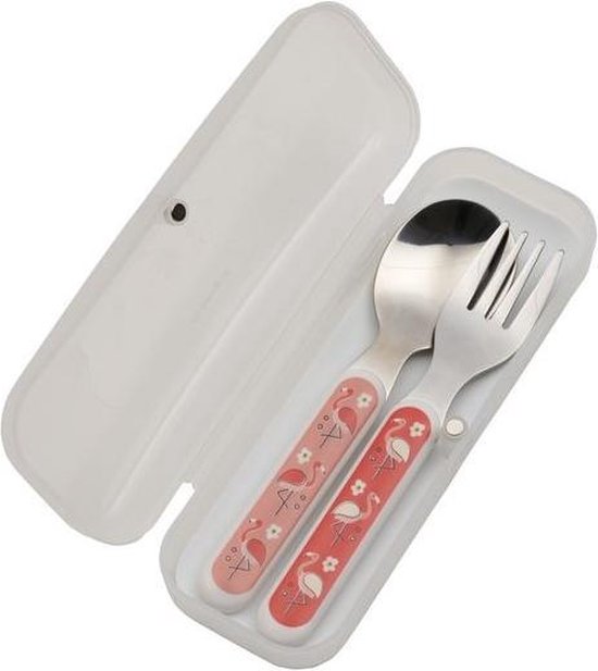 SugarBooger bestekset Flamingo van SugarBooger