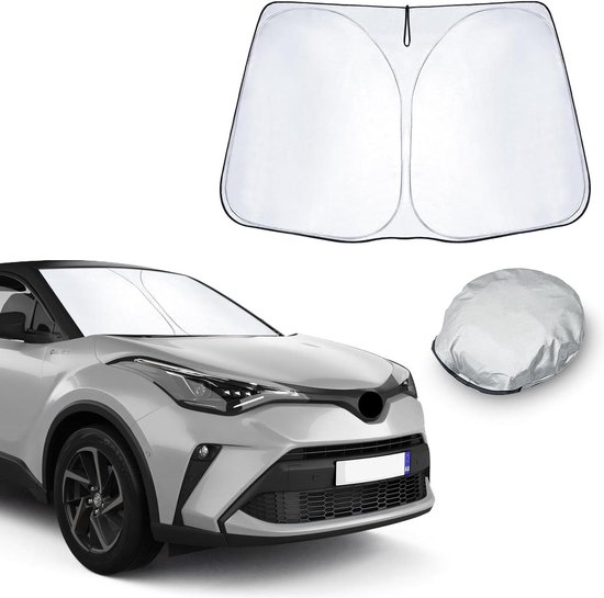 Sun Shade Covers Windscreen Parasol Sunshade Windshield Car Sun Visor Accessories for Toyota C-HR 2016-2023 van Merkloos