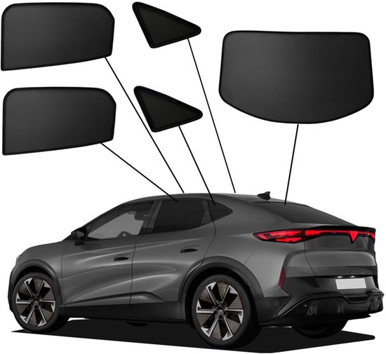 SunClip Zicht- & Zonwering passend voor Cupra Tavascan (KR1) 2024 van SunClip