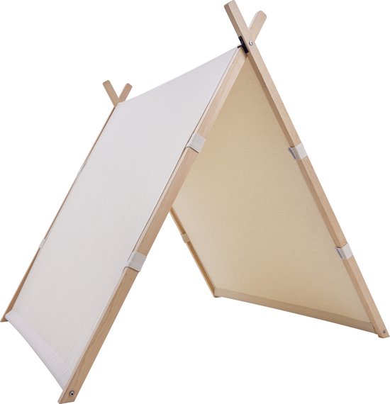 Sunny Como Speeltent Crème– Wigwam Tipi Tent voor kinderen - Stokken FSC hout - 123x106x107cm van Sunny.