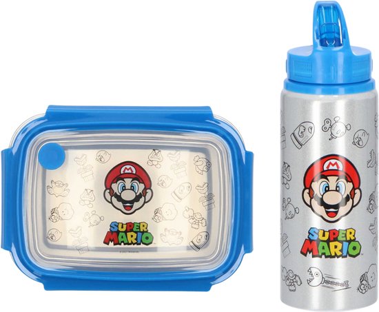 Super Mario Lunchset - Aluminium van Nintendo