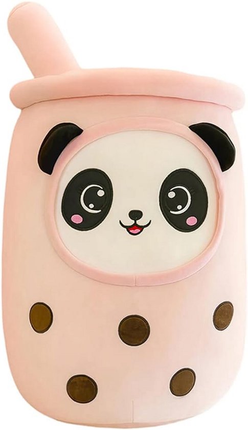 Super Zacht Pluche Eiland Theekopje Knuffelkussen voor Kinderen - Leuke Kawaii Pluche Speelgoed
