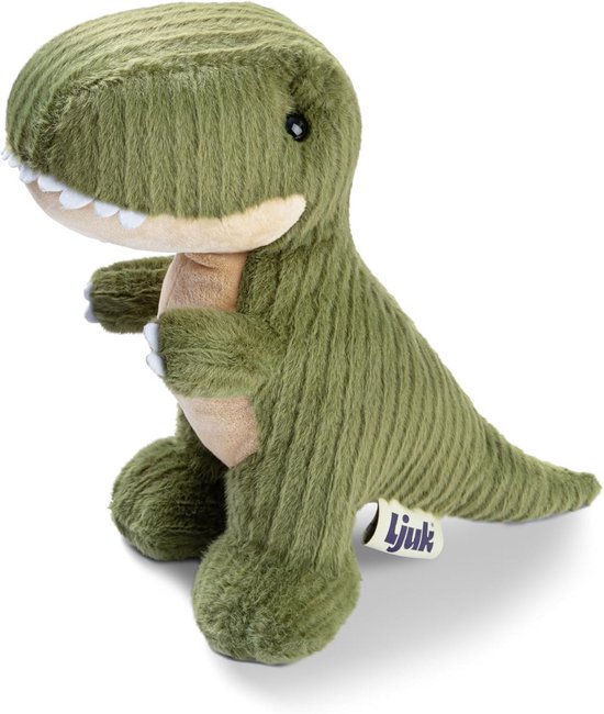 Superzachte Knuffeldinosaurus Knuffeldier T-Rex Groen 30 cm Cadeau Speelgoed van Merkloos