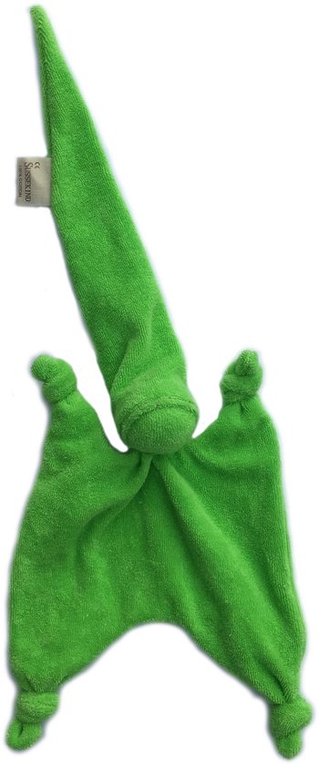 Sussekind badstof knooppopje limegroen van Sussekind