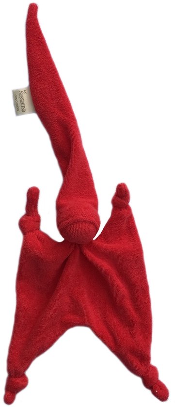 Sussekind badstof knooppopje rood van Sussekind