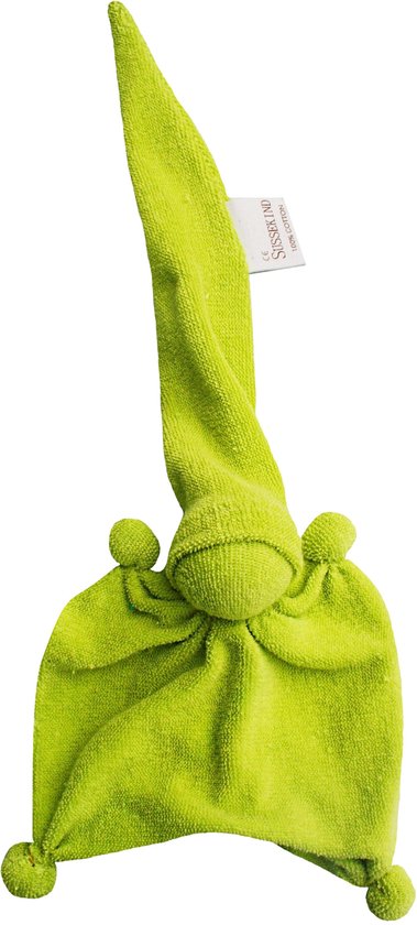 Sussekind Duimpopje badstof limegroen van Sussekind