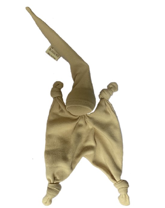 Sussekind Knooppopje tricot pastel beige van Merkloos