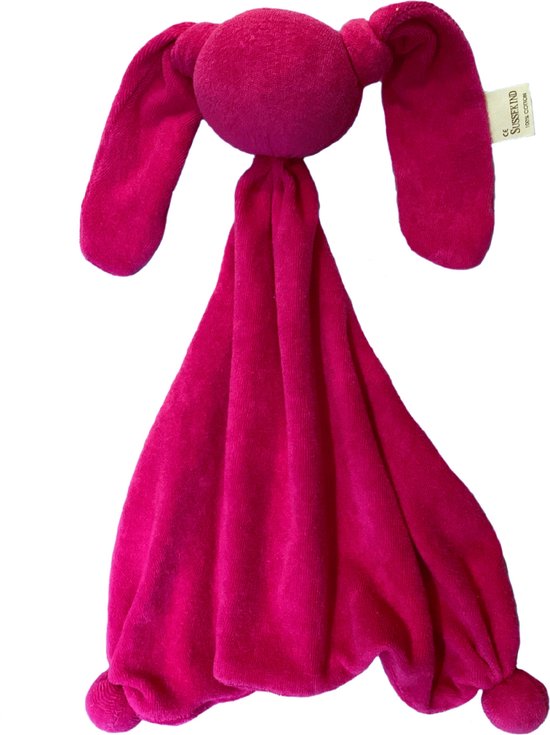 Sussekind meesleepbeest badstof fuchsia van Anne-Claire Petit