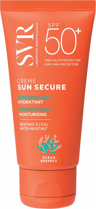 SVR Crème Sun Secure Biodégradable Hydratant van Merkloos